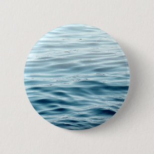 Blau gewellt button