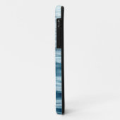 Blau gewellt Case-Mate iPhone hülle (Hinten/Links)