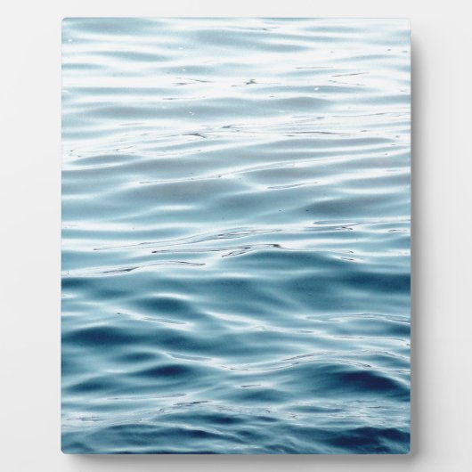 Blau gewellt fotoplatte (Vorderseite)