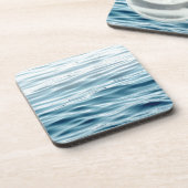 Blau gewellt getränkeuntersetzer (Linke Seite)