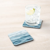 Blau gewellt getränkeuntersetzer (Rechte Seite)