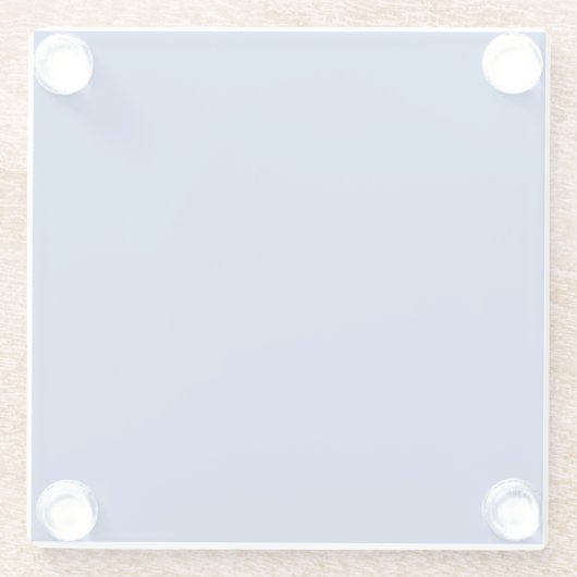 Blau Glasuntersetzer (Rückseite)