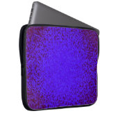 Blau-Glitzer Notebook-Ärmel Laptopschutzhülle (Vorne Rechts)