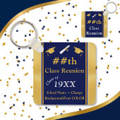 Blau, Gold, Class Wiedersehen-Favoriten, Class-Wie Schlüsselanhänger