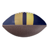 Blau Gold Stift 2 Panel Design Football (Gedreht 90)
