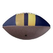 Blau Gold Stift 2 Panel Design Football (Gedreht 270)