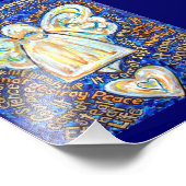 Blau & Gold Was Krebs kann Foto nicht drucken (Ecke)