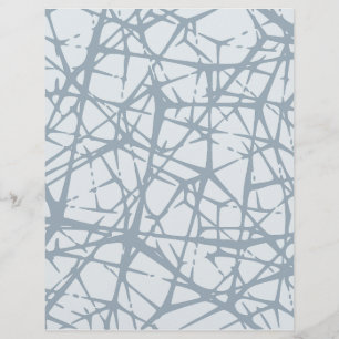 Blau-Grau Abstrakt: