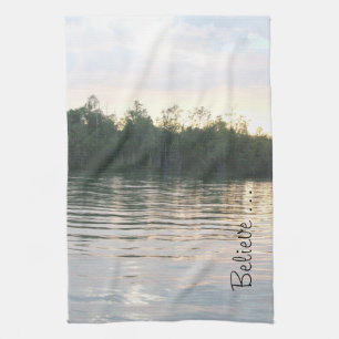 Blau, grau und schwarz küchentuch