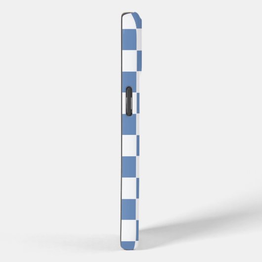 Blau/Grau und Weiß Case-Mate iPhone Hülle (Rückseite / Rechts)