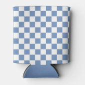 Blau/Grau und Weiß Dosenkühler (Vorderseite)