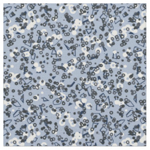 blau grau und weiß geometrisch stoff