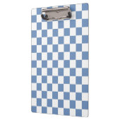 Blau/Grau und Weiß Klemmbrett (Links)