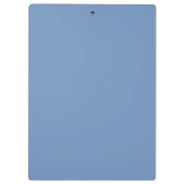 Blau/Grau und Weiß Klemmbrett (Rückseite)