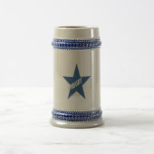 Blau-Grauchope ETOILE RUGBY Bierglas (Mittel)