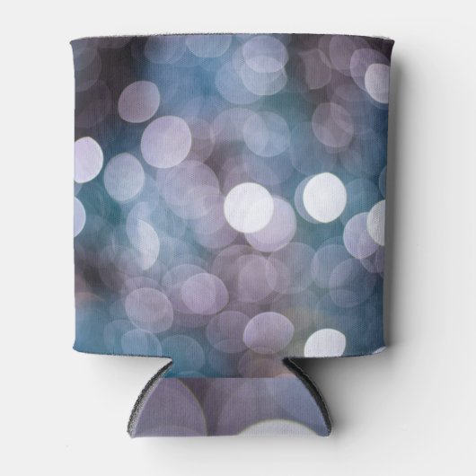 Blau graue Buche, abstrakter Hintergrund. Dosenkühler (Vorderseite)