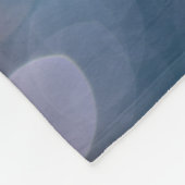 Blau graue Buche, abstrakter Hintergrund. Fleecedecke (Ecke)