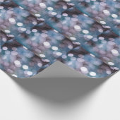 Blau graue Buche, abstrakter Hintergrund. Geschenkpapier (Ecke)