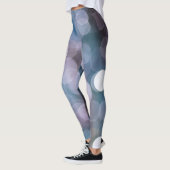 Blau graue Buche, abstrakter Hintergrund. Leggings (Links)