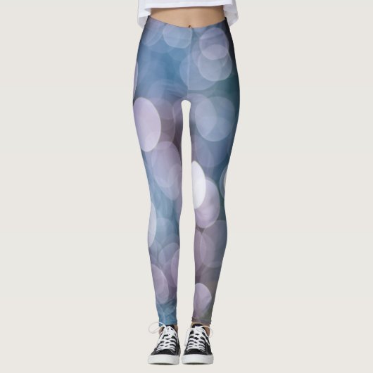 Blau graue Buche, abstrakter Hintergrund. Leggings (Vorderseite)