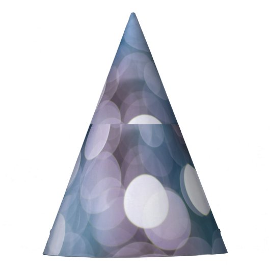 Blau graue Buche, abstrakter Hintergrund. Partyhütchen (Vorderseite)