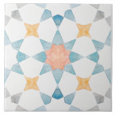 Blau-graue, marokkanische Fliesen (Vorderseite)