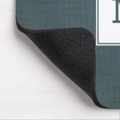 Blau-graue Textur Mousepad (Ecke)