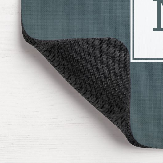 Blau-graue Textur Mousepad (Ecke)