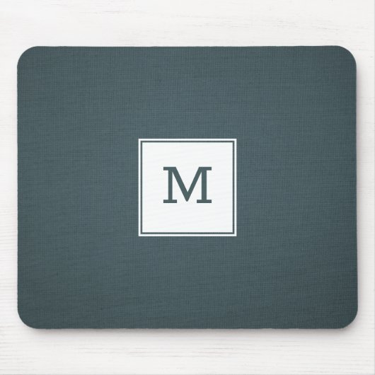 Blau-graue Textur Mousepad (Vorne)