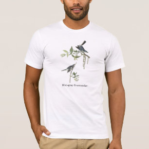 Blau-grauer Gnatcatcher, John Audubon T-Shirt