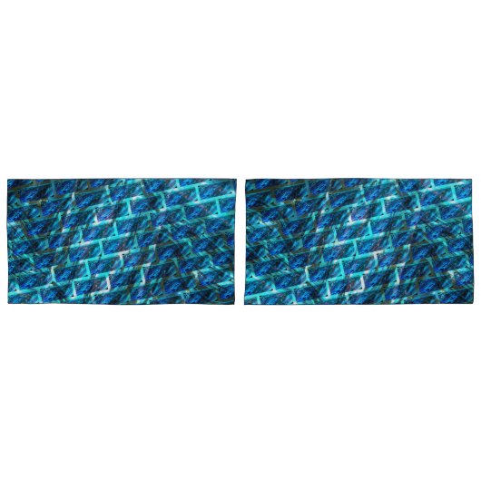 Blau, graviert, gerieben oder gelb kissenbezug (Vorderseite-Set)