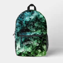 Blau/grün Abstraktes Tumorwasser