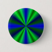 blau grün Regenbogen Button (Vorderseite)