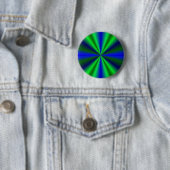 blau grün Regenbogen Button (Beispiel)