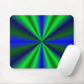 blau grün Regenbogen Mousepad (Mit Mouse)