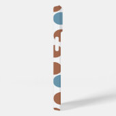 Blau, Grün und Braun Case-Mate iPhone Hülle (Rückseite / Rechts)