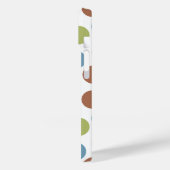 Blau, Grün und Braun Case-Mate iPhone Hülle (Rückseite / Links)