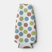 Blau, Grün und Braun Flaschenkühler (Vorderseite)