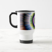 Blau grün und rosa explodieren reisebecher (Links)