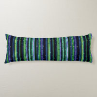 Blau, grün, violett geometrisch mit Streifen