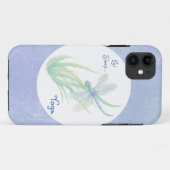 Blau, grüne Libelle essen, SchlafYoga Motivierend Case-Mate iPhone Hülle (Rückseite (Horizontal))