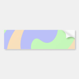 Blau-grüne Omerwassermarmor bohu fett Muster Autoaufkleber