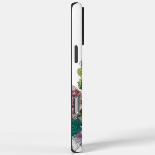 Blau-grüne Rosa Case-Mate iPhone Hülle (Rückseite / Rechts)