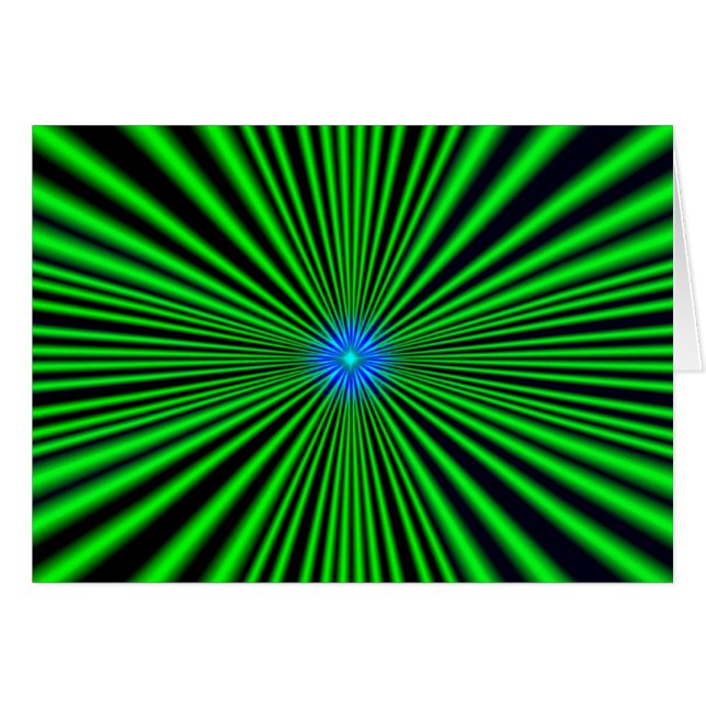Blau - Grüne Stern (Vorderseite (Horizontal))