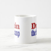 Blau-Halbtext im Sumpf zeichnen Kaffeetasse (Mittel)