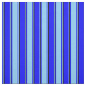 Blau, hell Blau und schwarz farbiges Muster Stoff (Muster)
