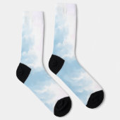 Blau & Hellblau Socken (Rechts)