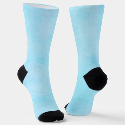 Blau & Hellblau Socken (Gewinkelt)