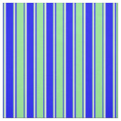 Blau, hellgrün und Minzcreme Stoff (Muster)