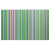 Blau, hellrosa und waldgrünes Muster Stoff (Fat Quarter (45,7 x 55,9 cm))